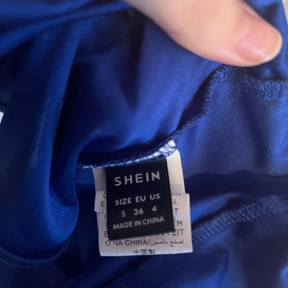 Royal blue corset top - Picture 3 of 4